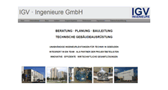 Desktop Screenshot of igv-ingenieure.de