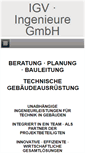 Mobile Screenshot of igv-ingenieure.de