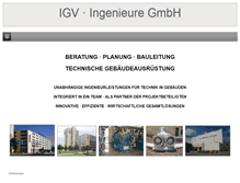 Tablet Screenshot of igv-ingenieure.de